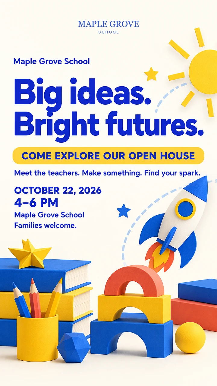 Big ideas. Bright futures. — Maple Grove School